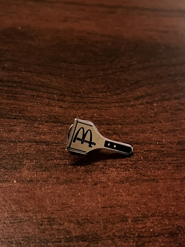 McDonald's Spatula Employee Lapel Hat Pin