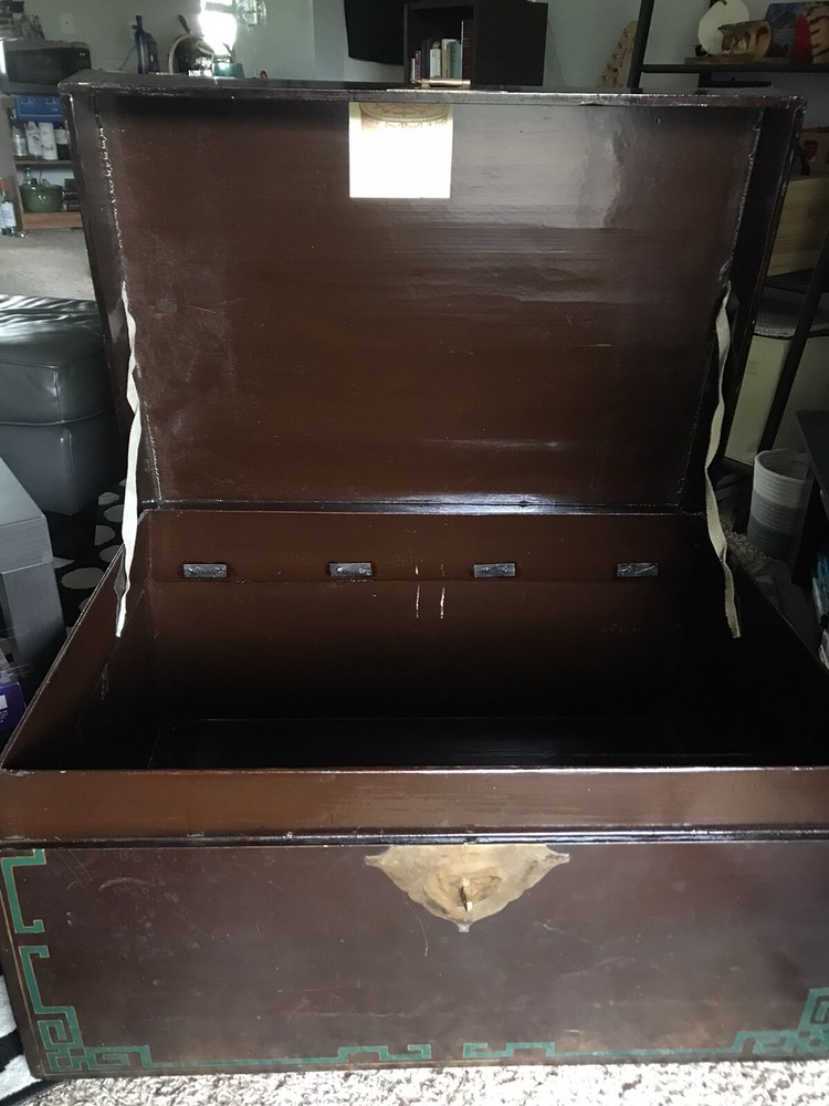 Maitland Smith Limited Hand-Painted Chest