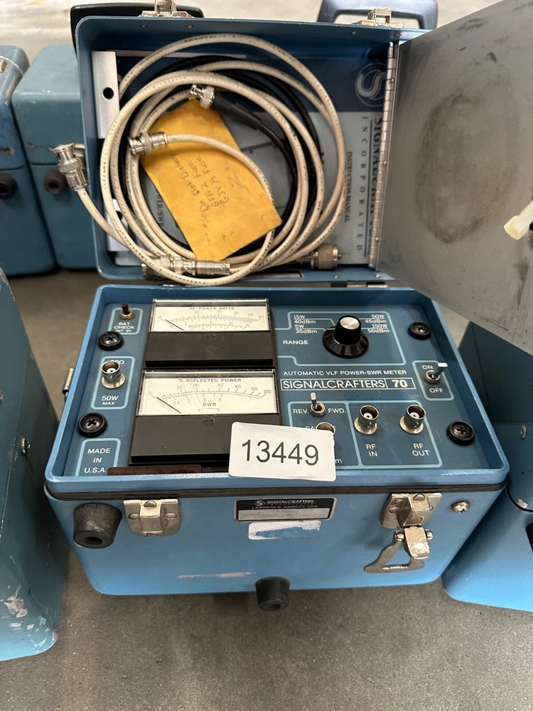 Signalcrafters 70 PLC Computing Power Automatic VLF Power SWR Meter
