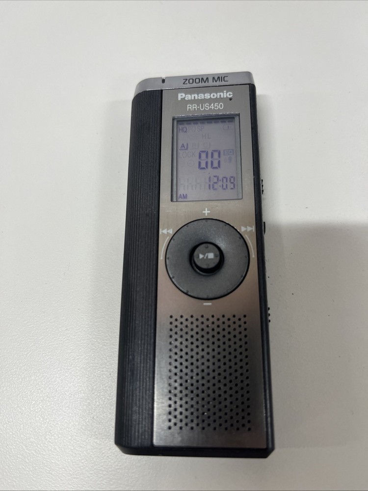 Panasonic RR-US450 Handheld IC Recorder - Tested