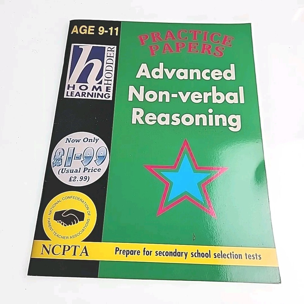 Advanced Non Verbal Reasoning 9-11 Practice Papers 1998 Paperback Book