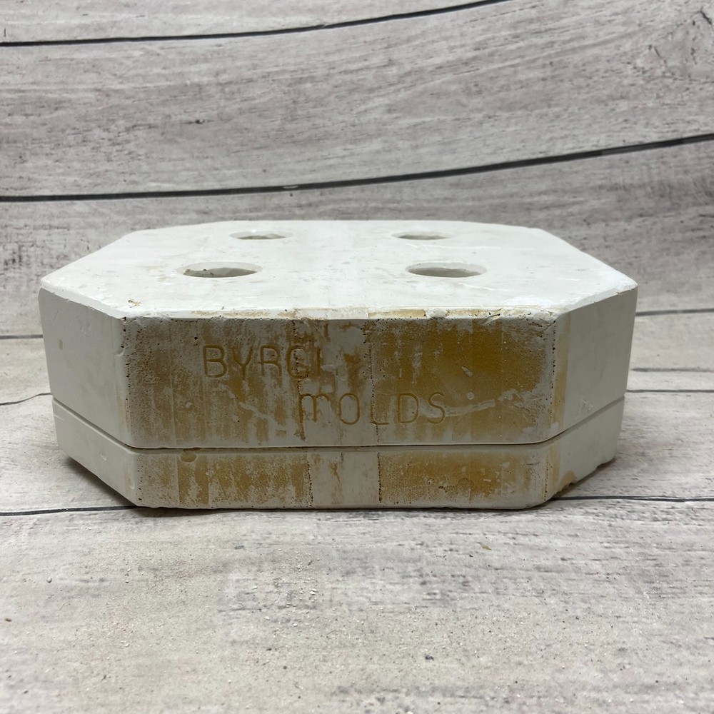 Byron Molds Ceramic Casting Mold Octagonal Tray #B209