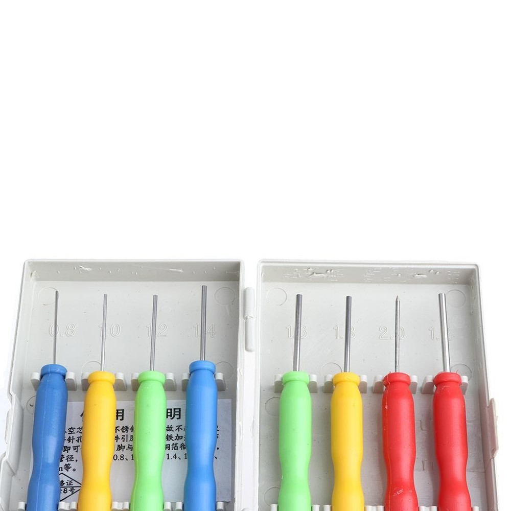 8 pcs/Set Hollow Detaching Pin Electronic Extraction