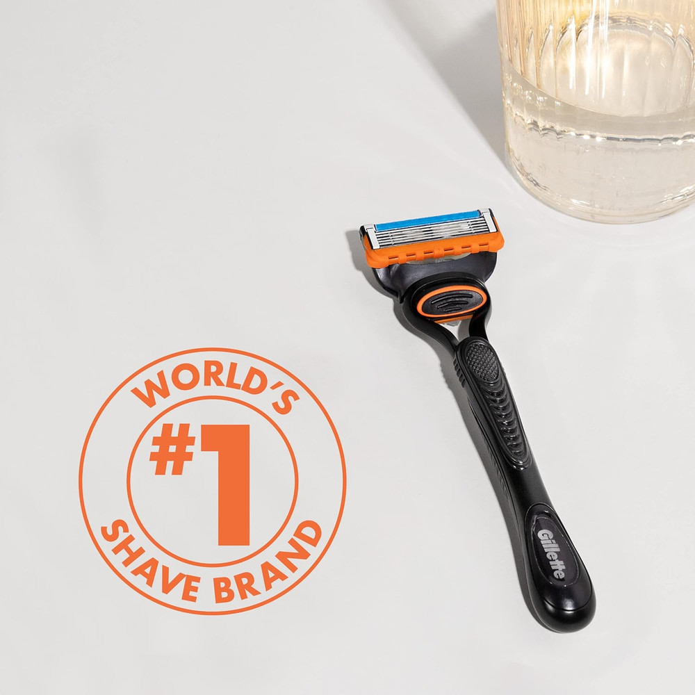 Fusion5 Razor Refills for Men, 4 Razor Blade Refills