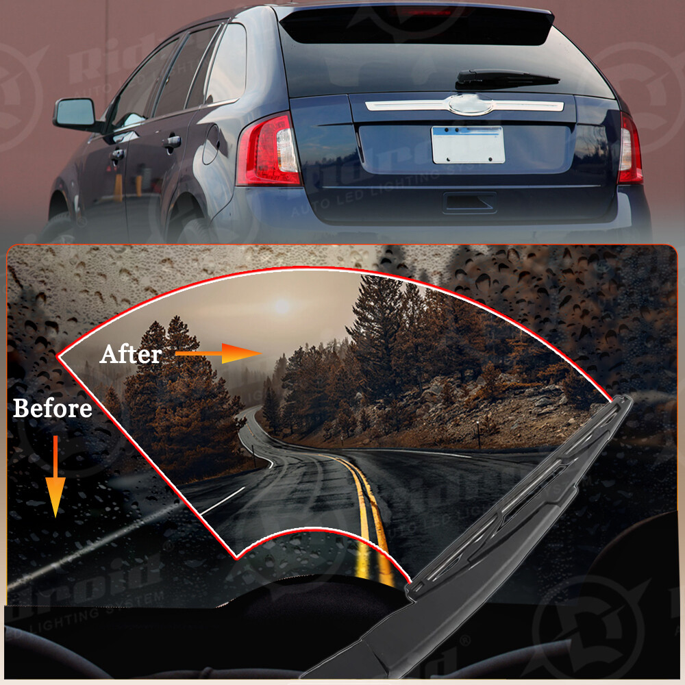 Rear Wiper Arm & Blade for Ford 2007-2014 Edge Back Windshield Windscreen Wiper