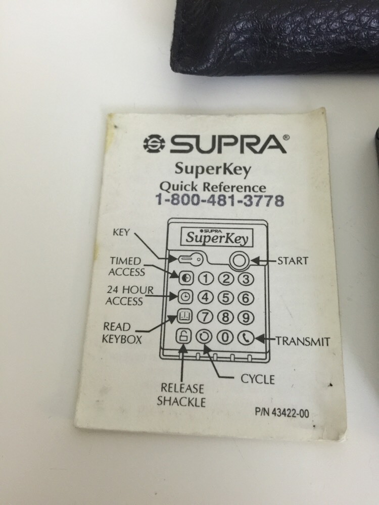 SUPRA SuperKey + CASE & Quick Reference - Super Key