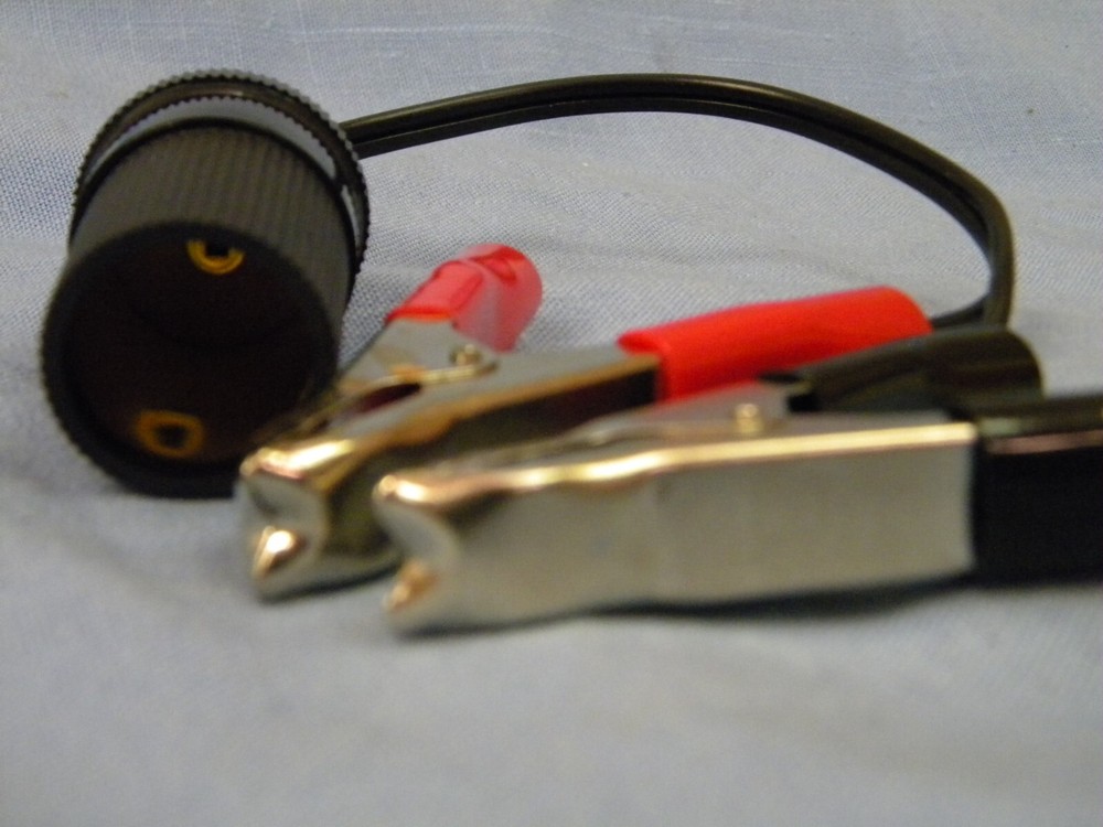 12 volt Socket Connector Direct to Battery Cigarette Lighter Type Socket