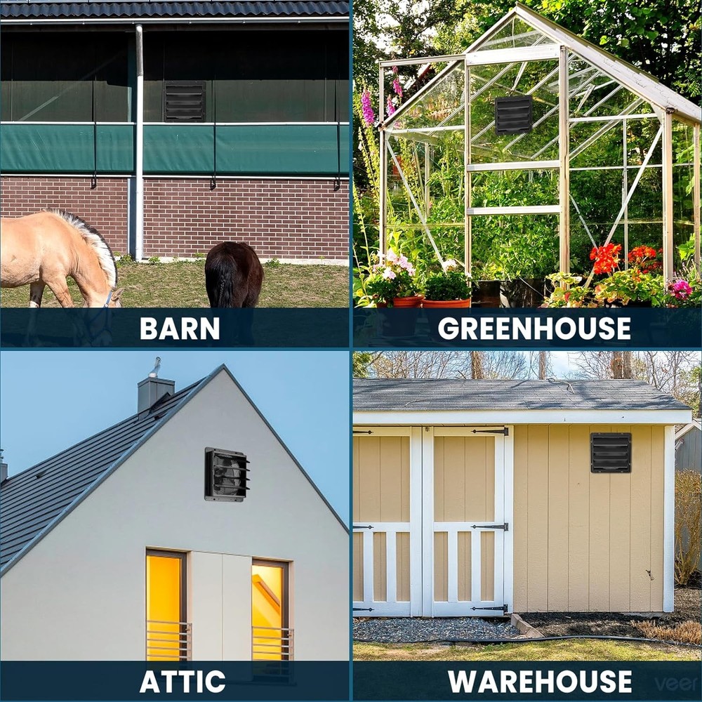 HG Power Shutter Exhaust Fan