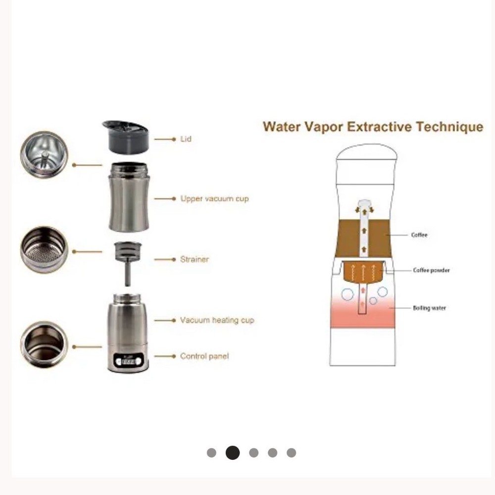 Walshen car-based coffee maker *read* NIB