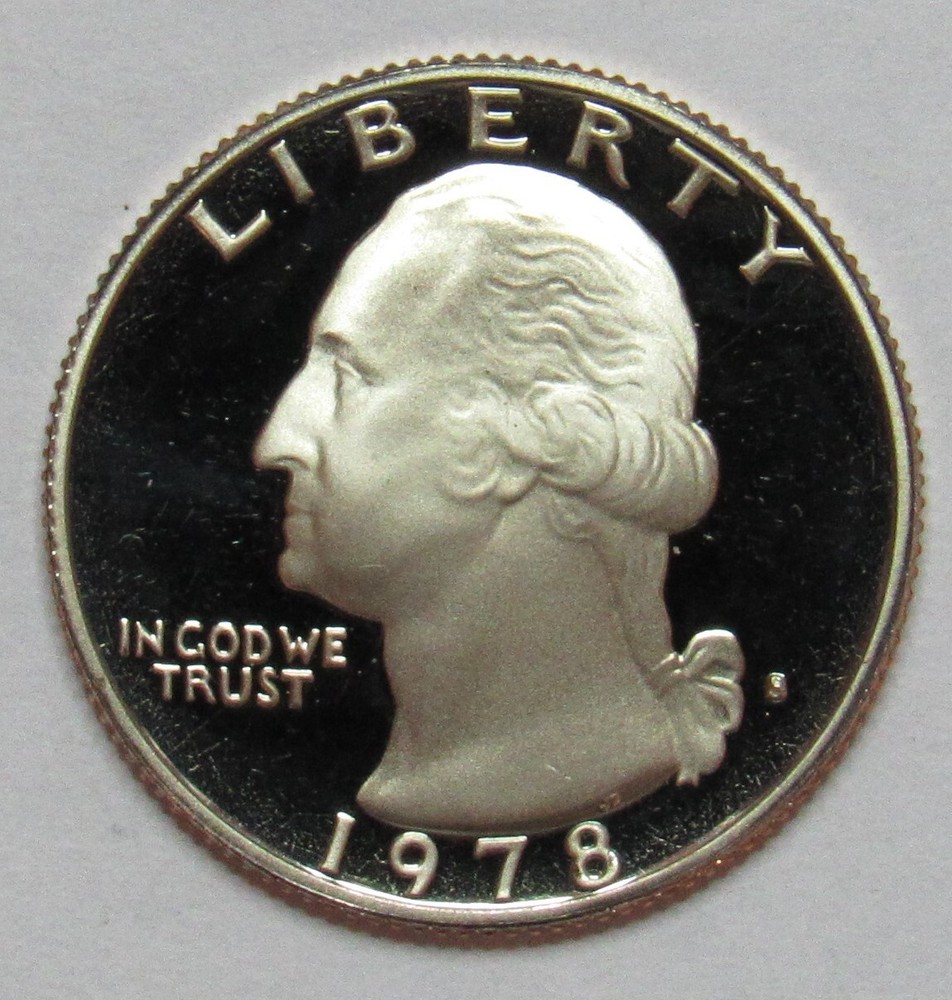 1978-S Proof Washington Quarter