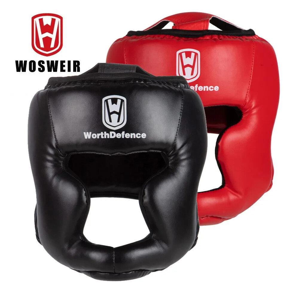 Casco de lucha libre Protector de cabeza para Kick Boxing casco protector unisex