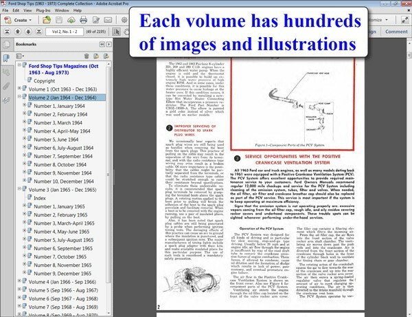 Ford Shop Tips (1963 - 1973) (USB)