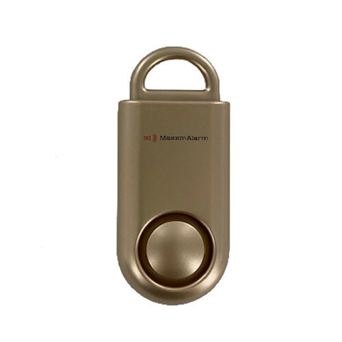 MaxxmAlarm Personal Security Alarm in Gold