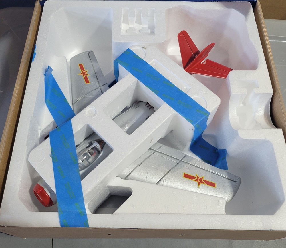 New UMX MiG-15 28mm EDF Jet BNF Basic with AS3X and SAFE Select E-flite EFLU6050