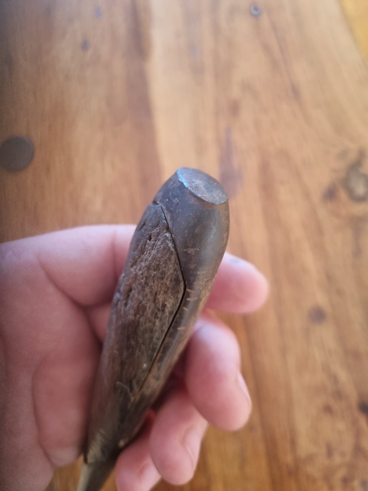 Antique German Wood Handle Screwdriver   22.5cm
