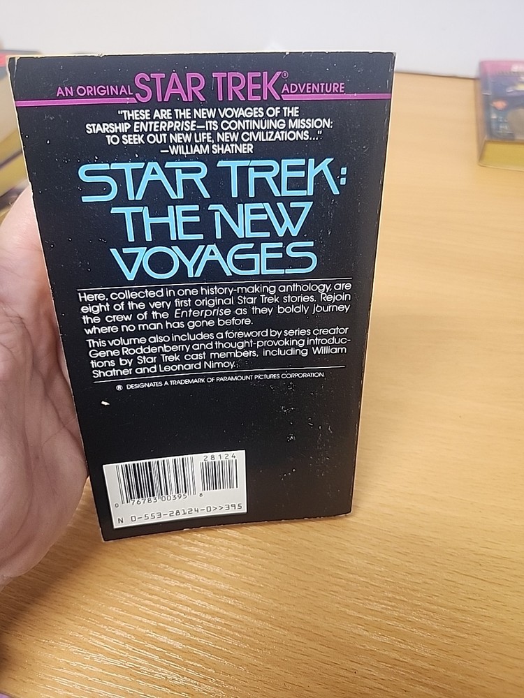 (7) Star Trek Various Books Corona, Final Reflection, Double Double, Etc