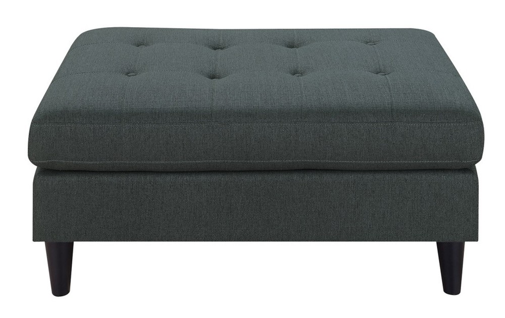 Kesson - Charcoal Ottoman