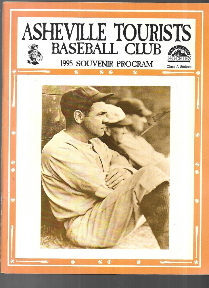 1995 Asheville Tourists Souvenir Program