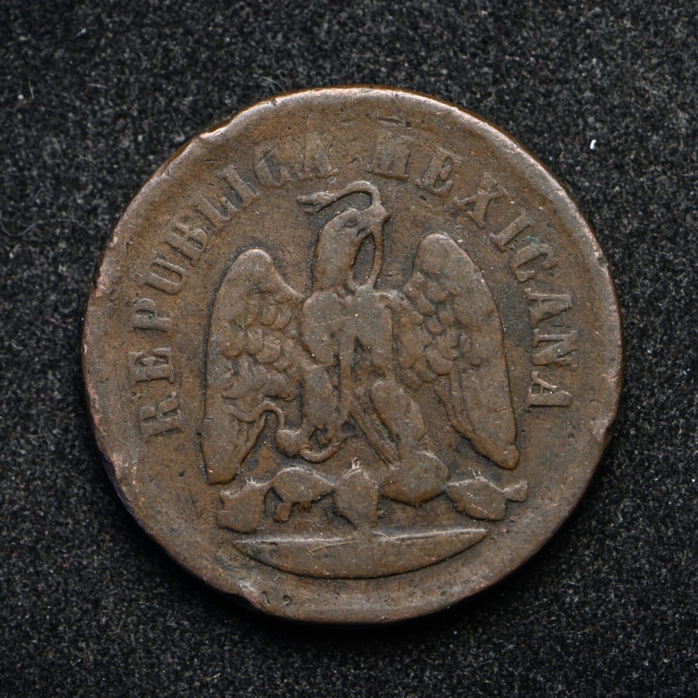 1889-MO Mexico Un Centavos (bb18109)