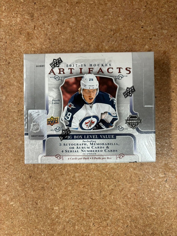 2017/18 Upper Deck Artifacts Hockey Hobby Box