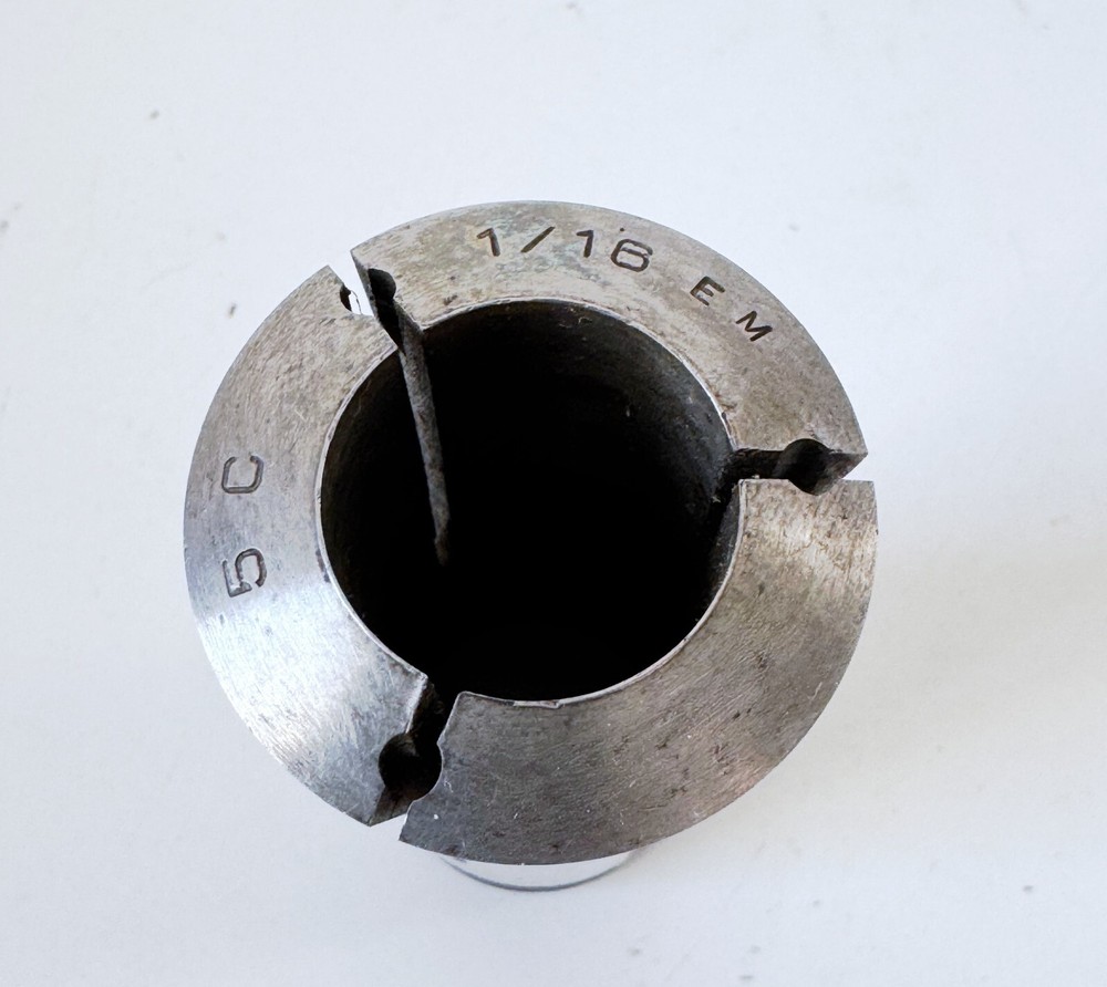 E1 5C Emergency Collet Internal & External Threads .857" Counter Bore
