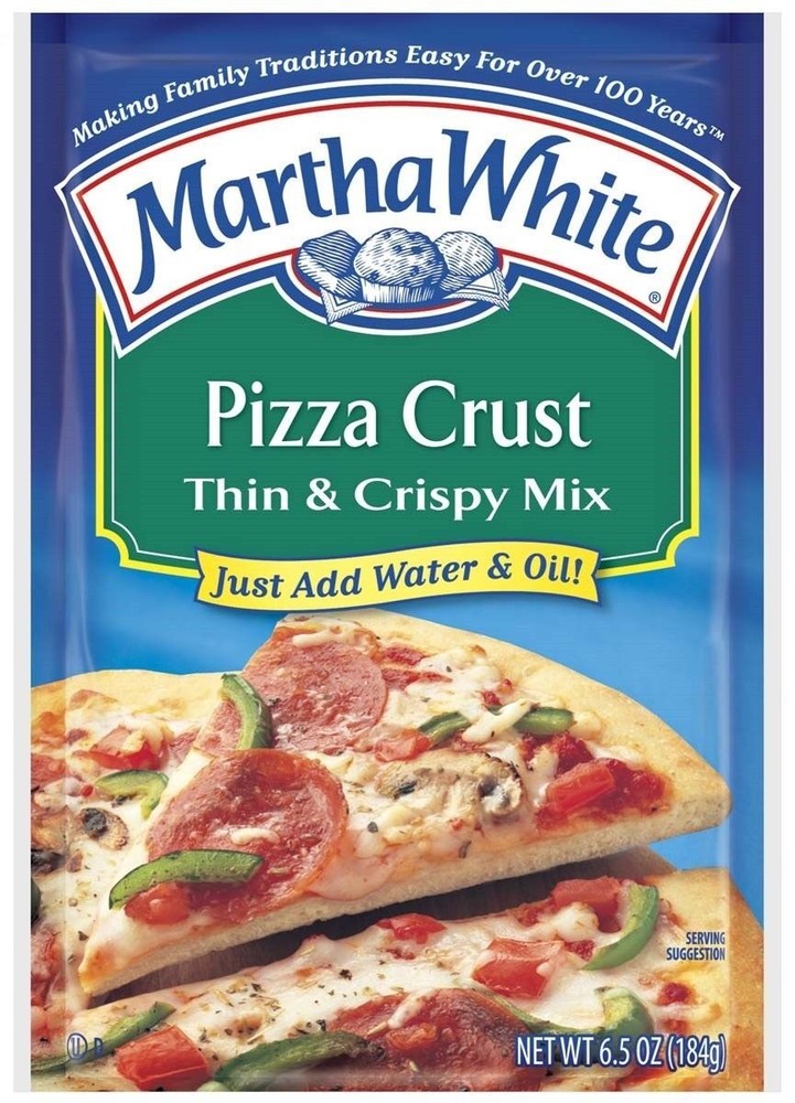Martha White Pizza Crust Thin & Crispy Mix Bag