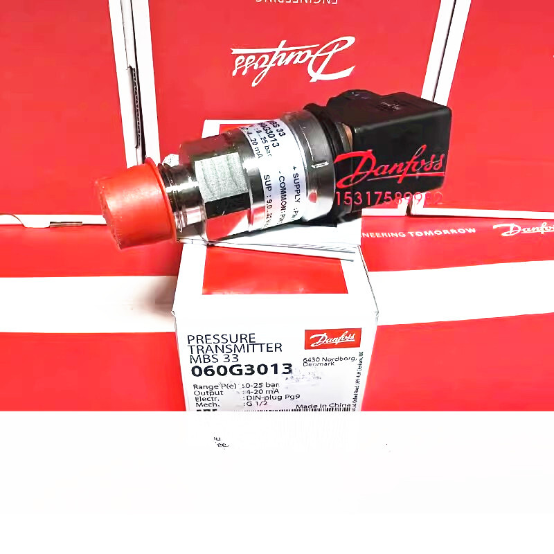 Danfoss Pressure Transmitter Sensor MBS33 060G3013 0-25bar