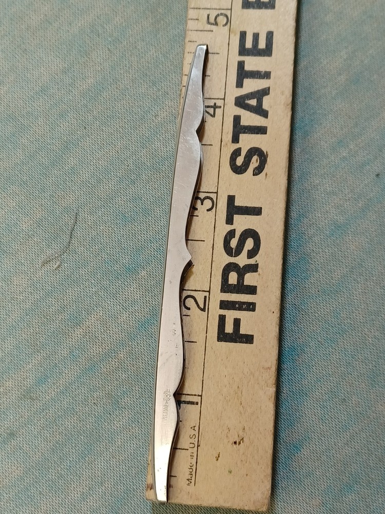 Webster Sterling Silver Top Bar from a Comb, See Description