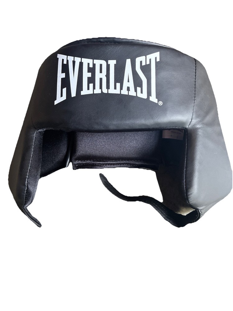 Everlast Core Training Headgear - Black One Size Adjustable Core Boxing Exc Shap