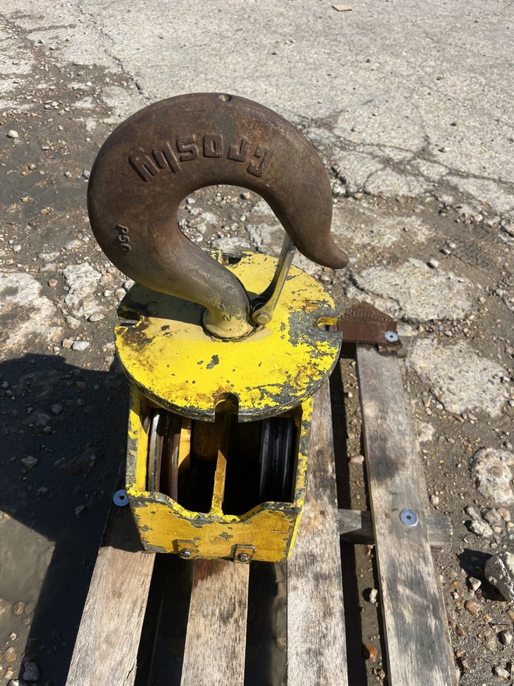 P&H double sheave crane block 10 Ton
