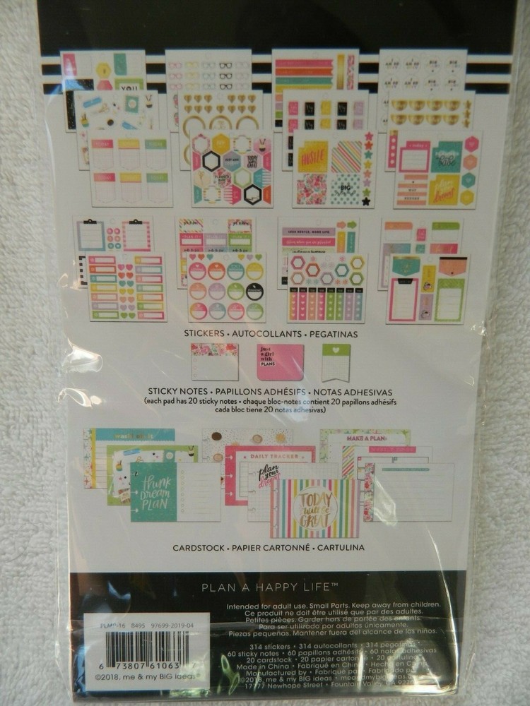 HAPPY PLANNER 394 pc Accessory Pack - PLANNER GIRL