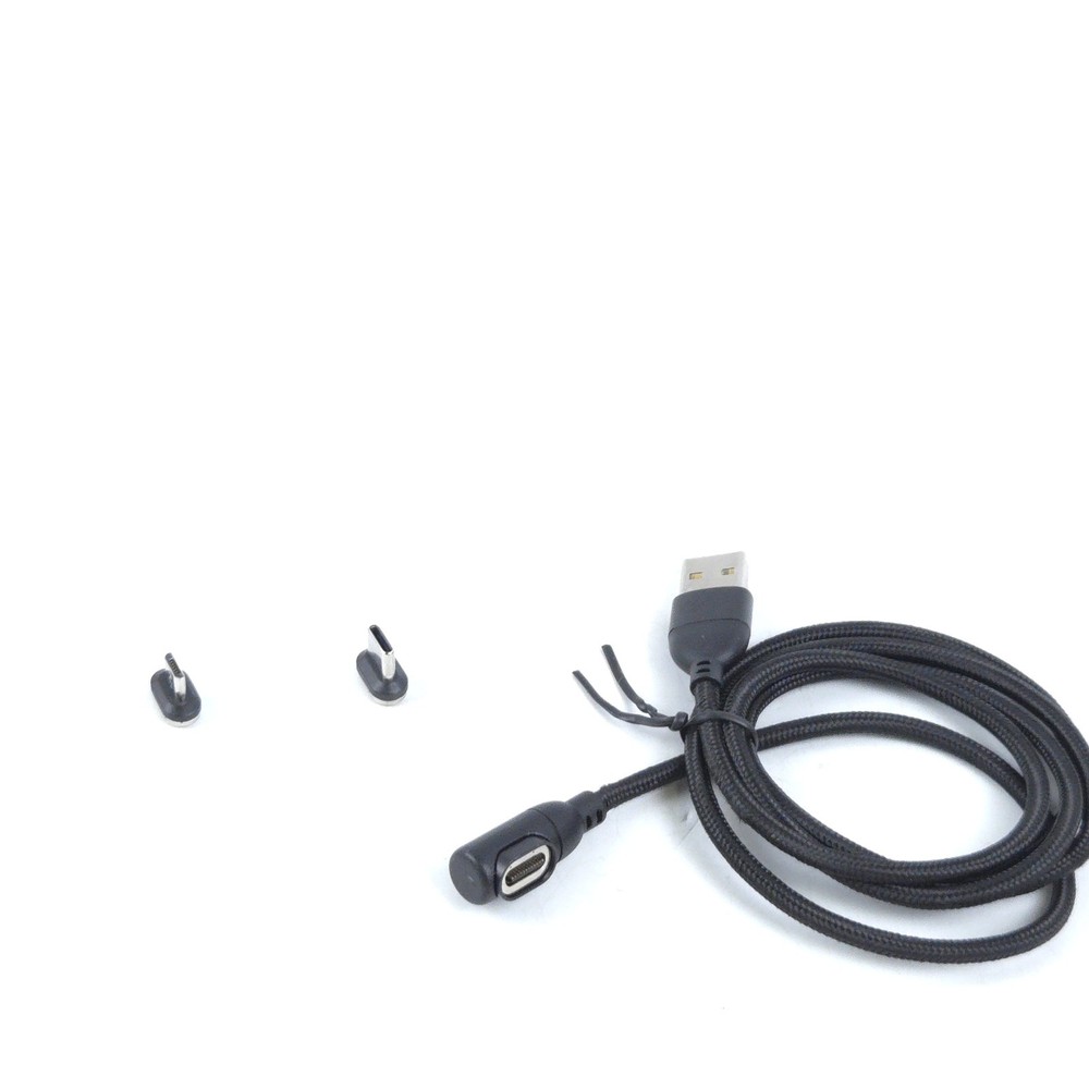 Spektrum Magnet Micro USB Charge Data Cable & Adapter: iX12, iX20, Black