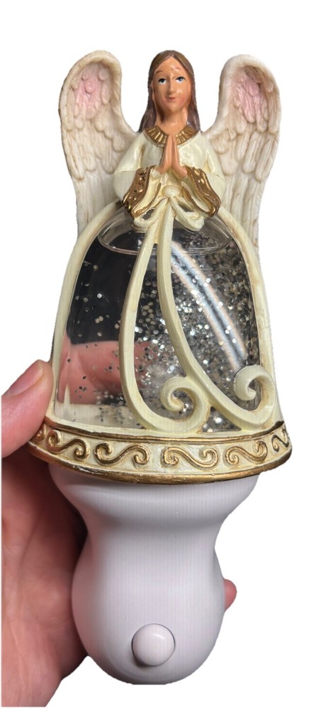 Night Light Angel Plug In Swirly