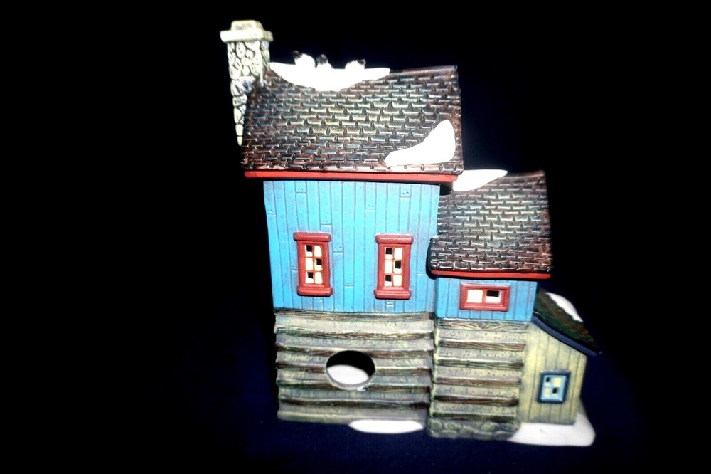 SANTAS WORKBENCH COLLECTION CLASSIC SERIES CROOKED CREEK CABIN WITH BOX