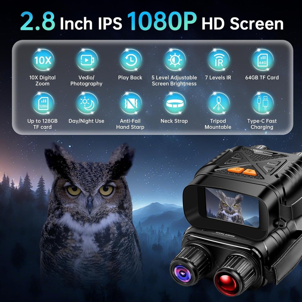 Infrared Binoculars for Wildlife Observation