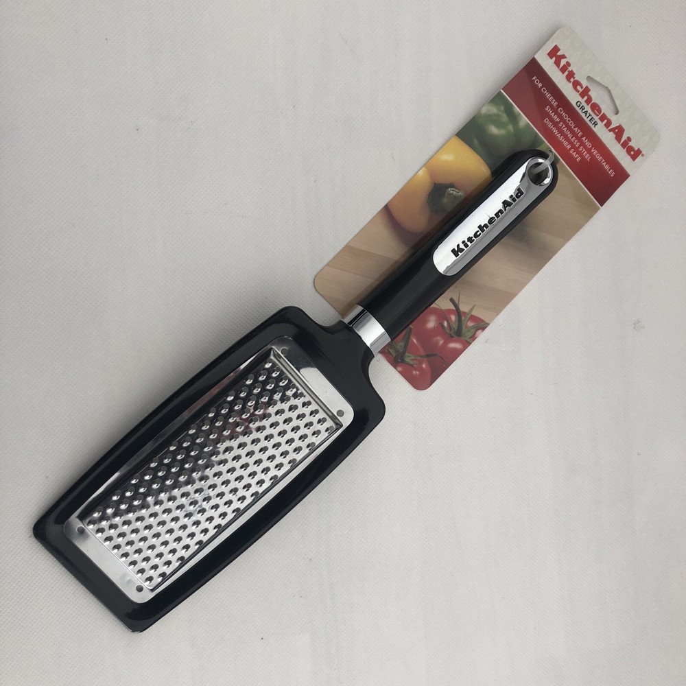 New KitchenAid Classic Black Flat Grater