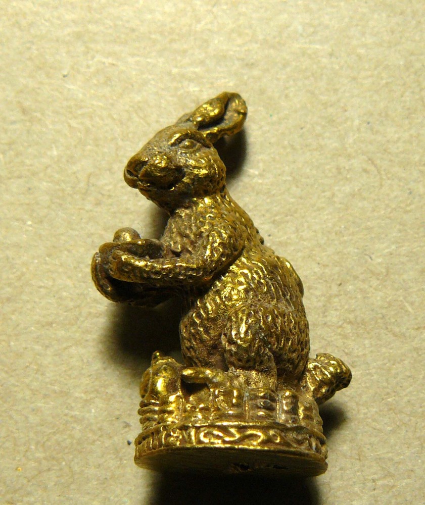 RABBIT_FORTUNE TOTEM_AMULET_TALISMAN_with SYCEE_PRISTINE_262542