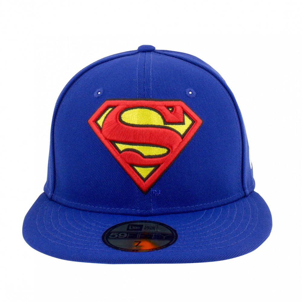 Superman Action Comics #1 Underside Print New Era 59Fifty Fitted Hat Blue