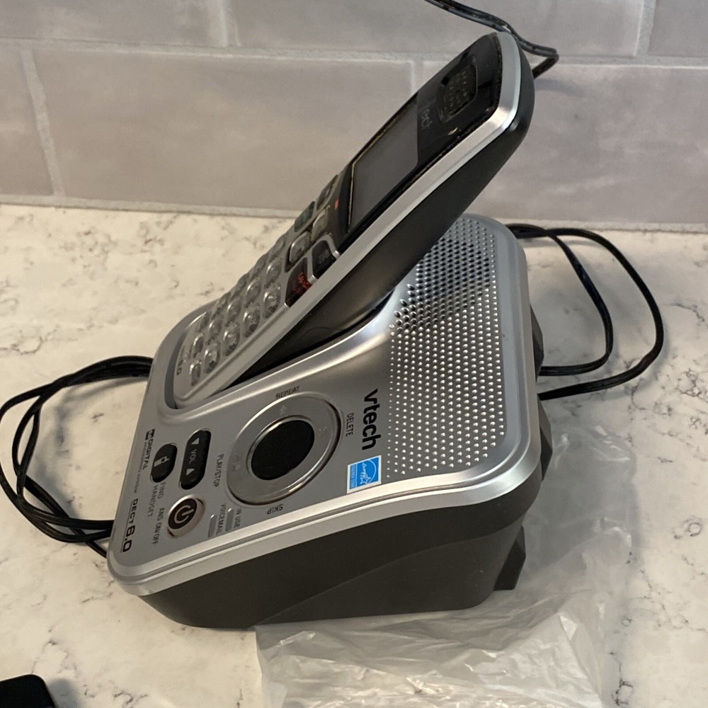 Vtech CS6229 DECT 6.0 Digital Cordless Answering System Handset Untested