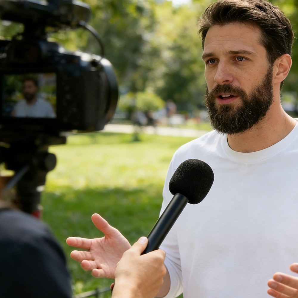 Dji Microphone Holder for Interview, Microphone Handle for DJI Mic Mini/2/3, ...