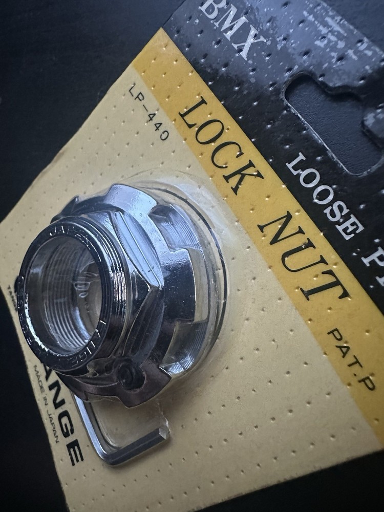 NOS OLD SCHOOL BMX TANGE LOCK NUT