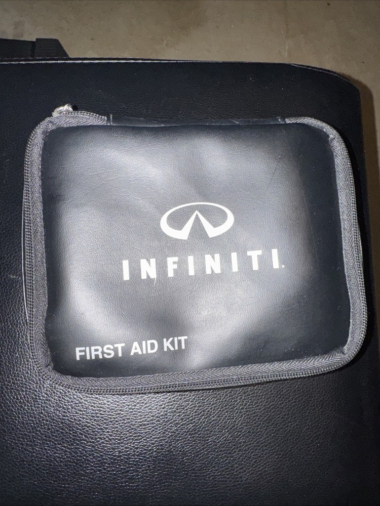 Infiniti Car First Aid Kit Black Pouch
