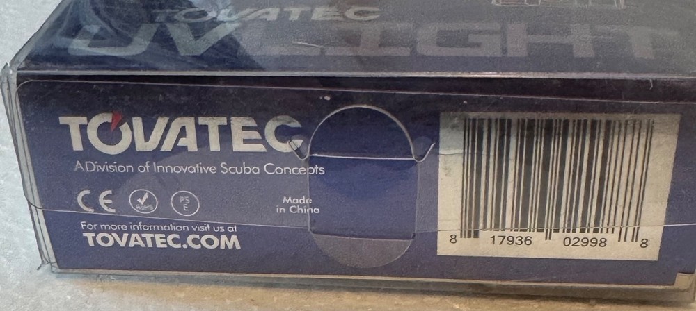 Tovatec UV LED Dive Light