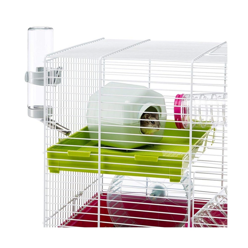 Ferplast Laura Small Hamster Cage | Fun & Interactive Cage Measures... Fast Ship