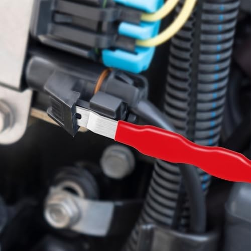 2 Pcs Automotive Electrical Terminal Connector Separator Removal Tool Red+Black