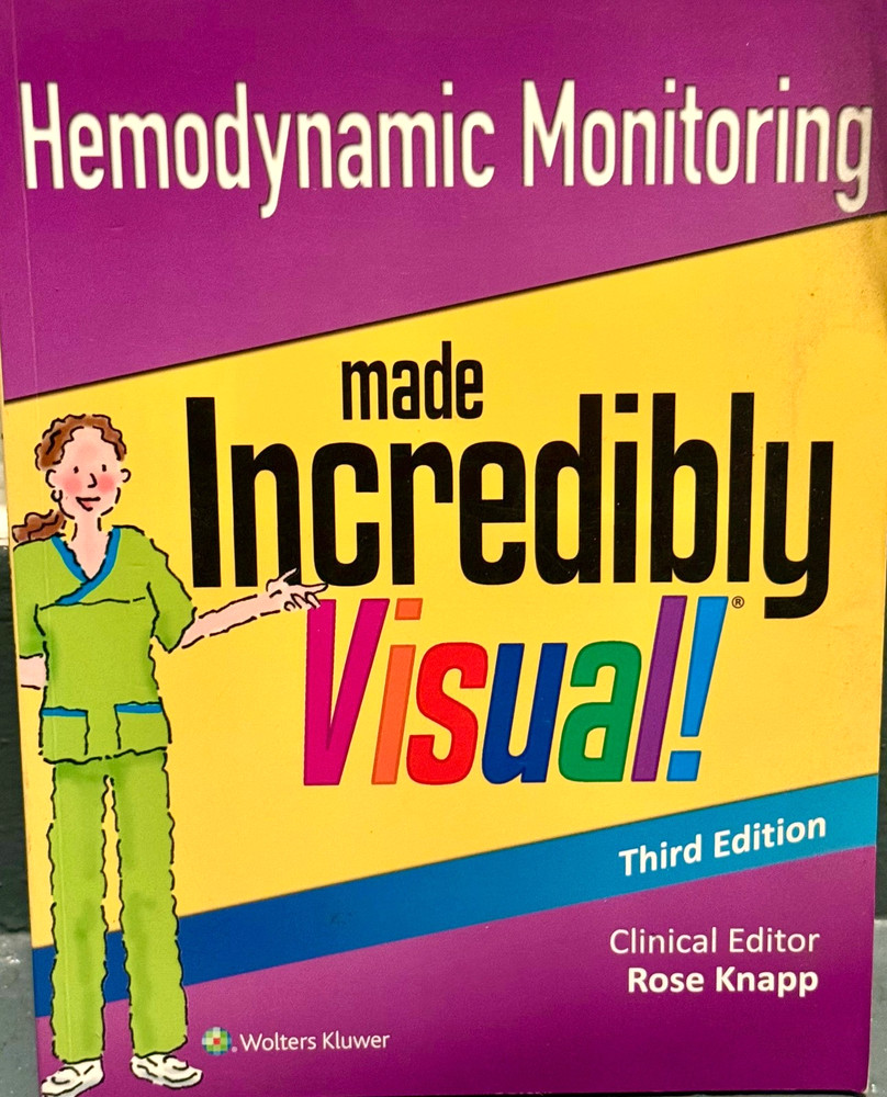 Hemodynamic Monitoring: Made Incredibly Visual!, Third Edition