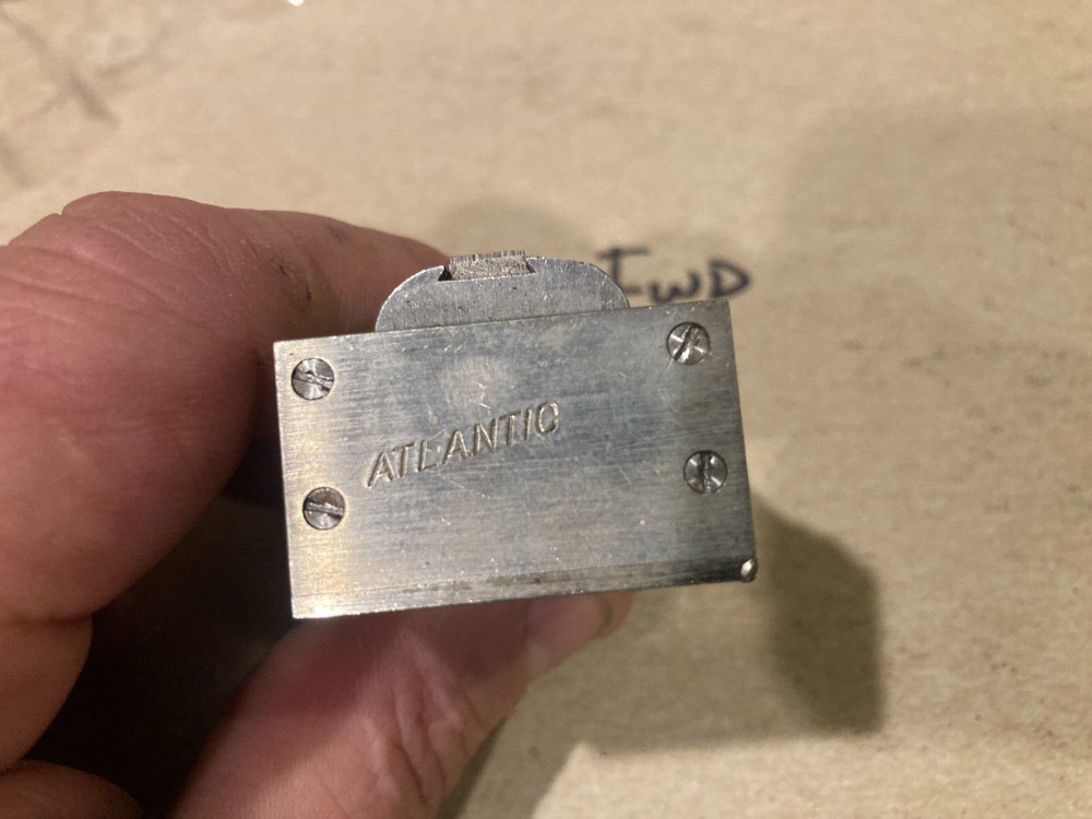 1X Letterpress Numbering DATE machine ATLANTIC 8 DIGIT FORWARD