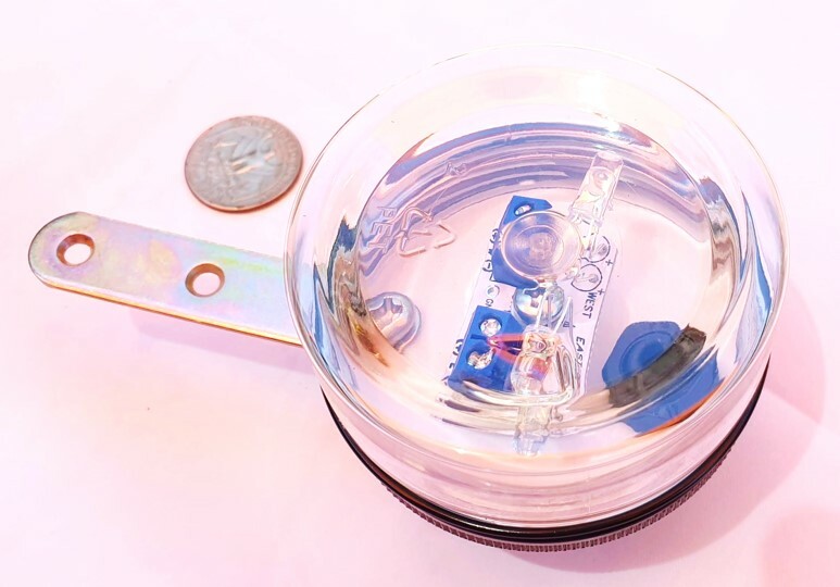 Jar Enclosure Dome DIY Sun Tracking Controller Board + Single Axis Sensors Board