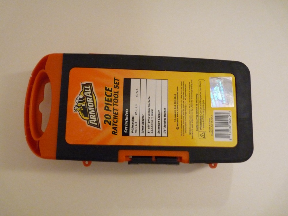 ARMORAL 20 piece ratchet set