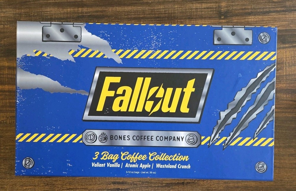 Fallout Bones Coffee Collection BOX ONLY full Art